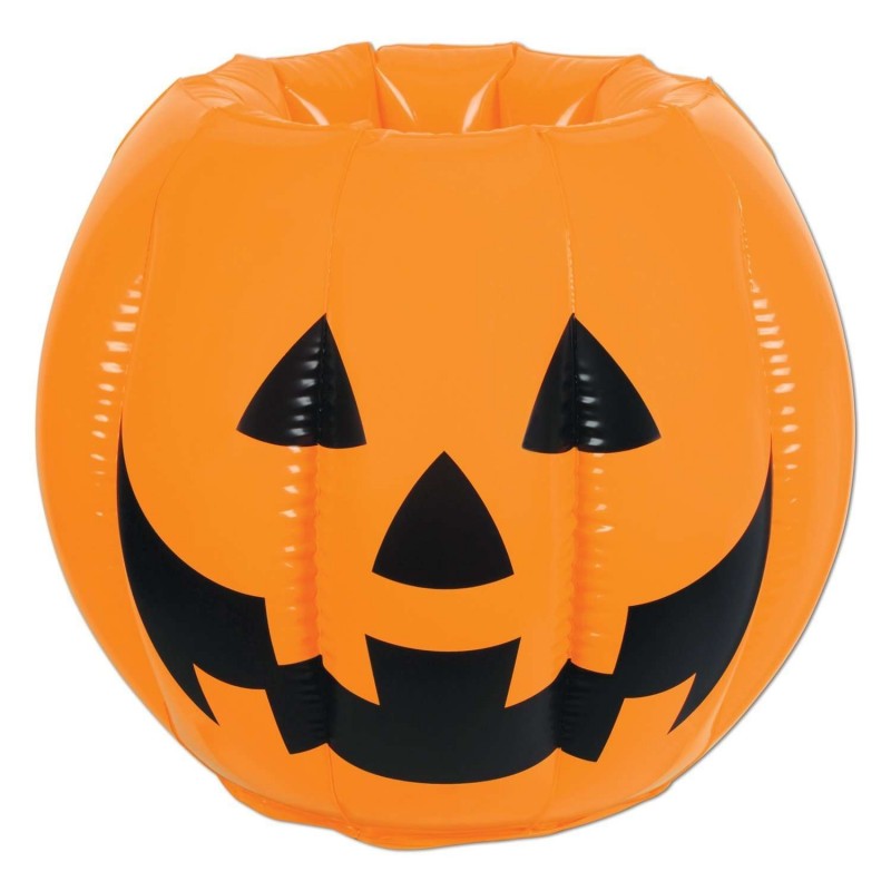 Inflatable Jack O'Lantern Cooler | Halloween Party Supplies