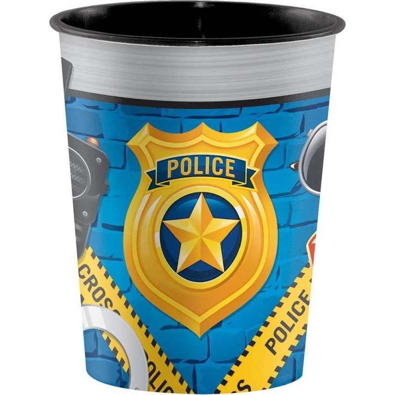 Police Party Plastic Cup | Police Party Supplies