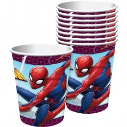 Spiderman Webbed Wonder Paper Cups (Pack of 8) | Spiderman Party Supplies