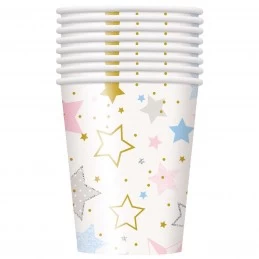 Twinkle Twinkle Little Star Paper Cups (Pack of 8) | Twinkle Twinkle Little Star Party Supplies