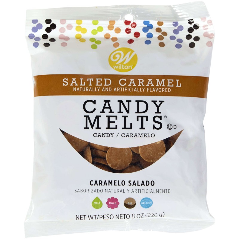 Wilton Candy Melts - Salted Caramel 226G | Discontinued Party Supplies