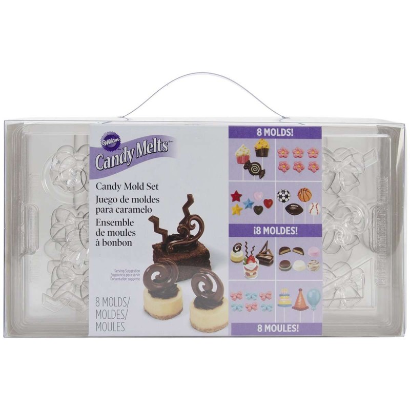 Wilton Candy Chocolate Mold Set PARTY SUPPLIES Who Wants 2 Party   Wilton Candy Chocolate Mold Set 