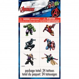 Avengers Epic Tattoos (Set of 24) | Avengers