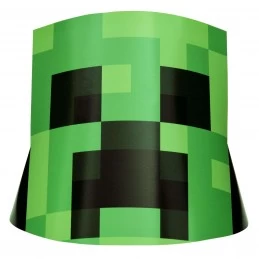 Minecraft Party Hats (Pack of 8) | Minecraft Party Supplies