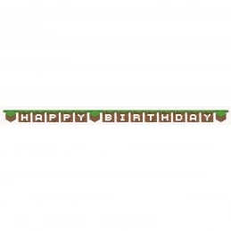 Minecraft Happy Birthday Banner | Minecraft Party Supplies