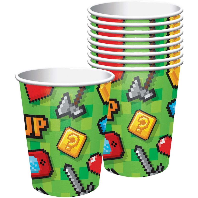 Video Game Party Cups (Pack of 8) Video Game Party Cups (Pack of 8)