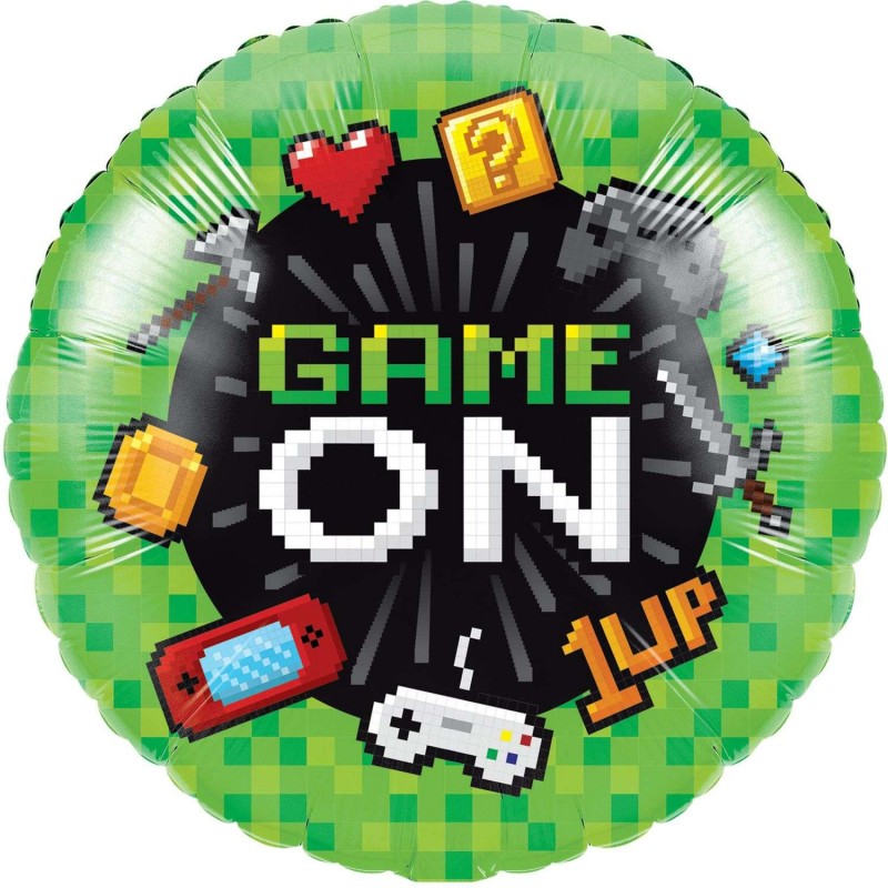 Video Game Party Foil Balloon Video Game Party Foil Balloon