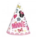 Minnie Mouse Party Hats (Pack of 8)