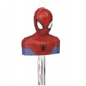 Pull String 3D Spiderman Pinata
