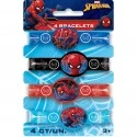 Spiderman Rubber Wristbands (Pack of 4)