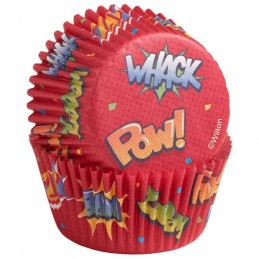 Superhero Baking Cups (Pack of 75) | Wilton Party Supplies
