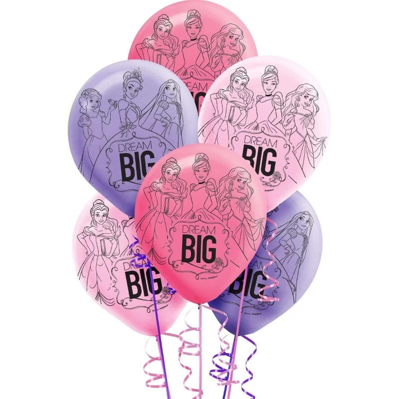 Disney Princess Balloons (Pack of 6) | Discontinued