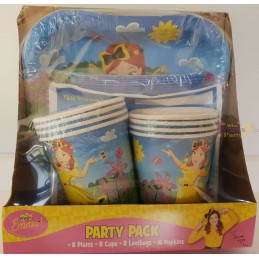 The Wiggles Emma Party Pack (40 Pieces for 8 Guests) | Wiggles Party Supplies