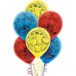 Toy Story 4 Latex Balloons (Pack of 6) | Toy Story Party Supplies