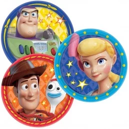 Toy Story 4 Small Plates (Pack of 8) | Toy Story