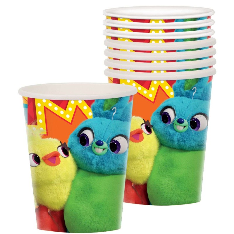 Toy Story 4 Paper Cups (Pack of 8) | Toy Story Party Supplies