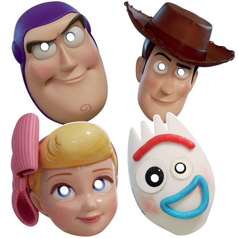 Toy Story 4 Party Masks (Pack of 8) | Toy Story Party Supplies