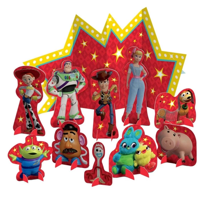 Toy Story 4 Table Decorating Kit (11 Piece) | Toy Story Party Supplies