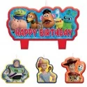 Toy Story 4 Candles (Set of 4)