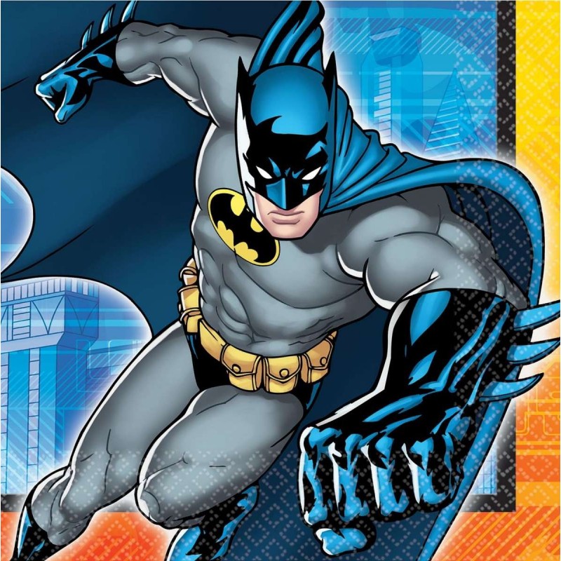 Batman Large Napkins (Pack of 16) | Batman