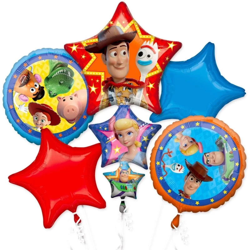 Toy Story 4 Balloon Bouquet (5 Piece) | Discontinued Party Supplies