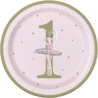 Ballerina 1st Birthday Party Supplies & Decorations