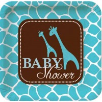 Blue Safari Baby Shower Party Supplies - Who Wants 2 Party Australia