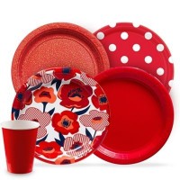 Red Party Supplies | Coloured Party Supplies & Decorations - Who Wants 2 Party Australia