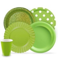 Green Party Supplies | Coloured Party Supplies & Decorations - Who Wants 2 Party Australia
